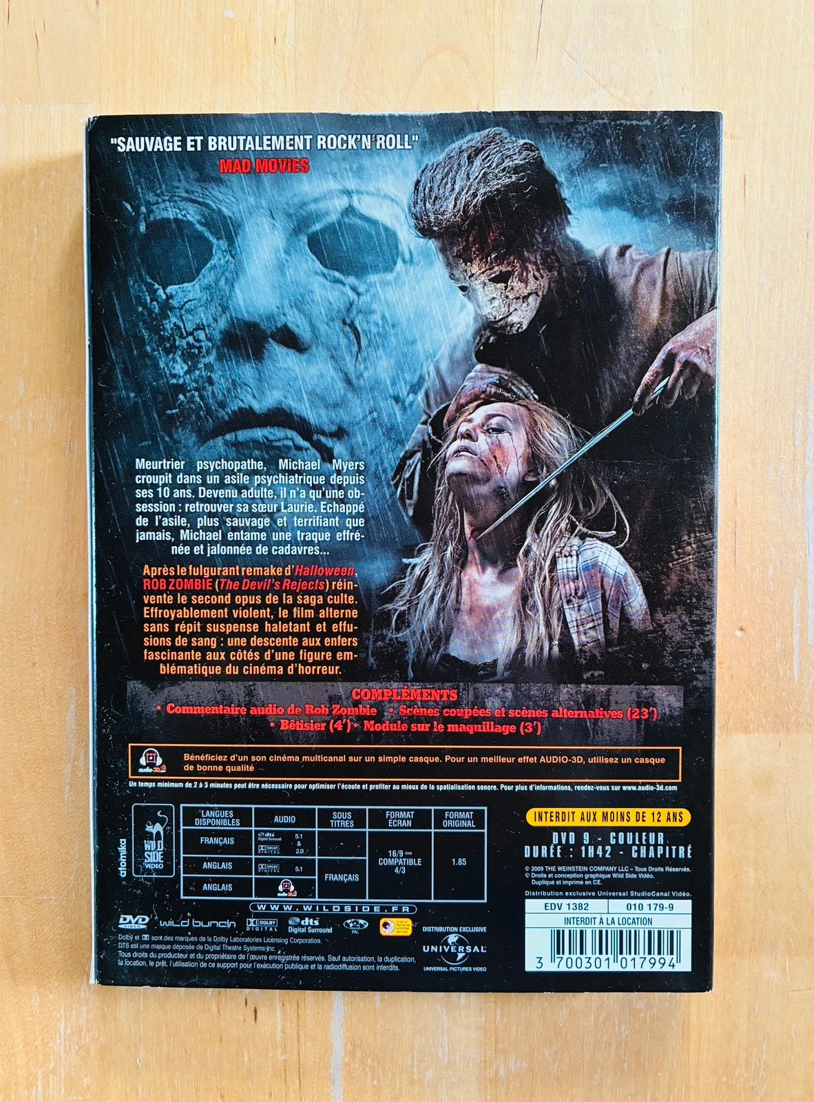 Rob Zombie's Halloween II DVD. – photo 2